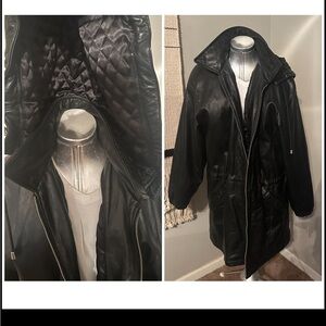 Perfect Wilsons Black Leather Coat